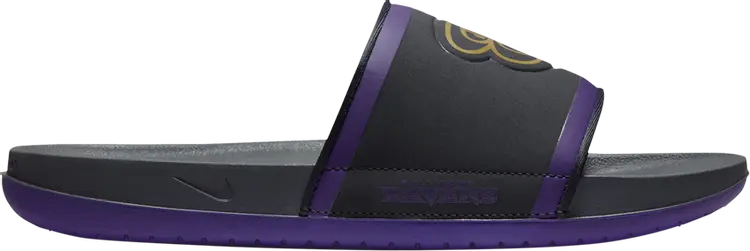 Кроссовки NFL x Offcourt Slide 'Baltimore Ravens 2024', черный
Кроссовки NFL x Offcourt Slide 'Baltimore Ravens 2024', черный