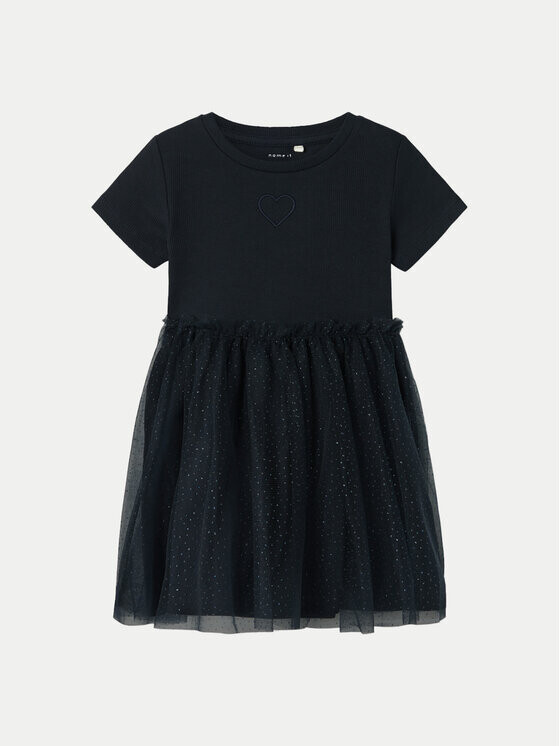 Платье стандартного кроя Name It, синий 
Платье стандартного кроя Name It, синий