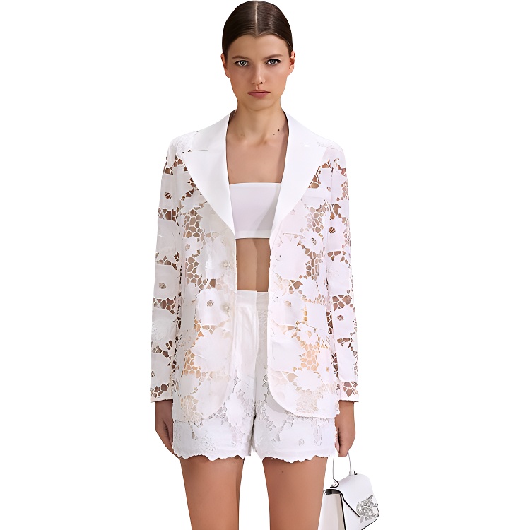 Self-portrait Рубашка женская чисто-белая
Self-portrait Рубашка женская чисто-белая