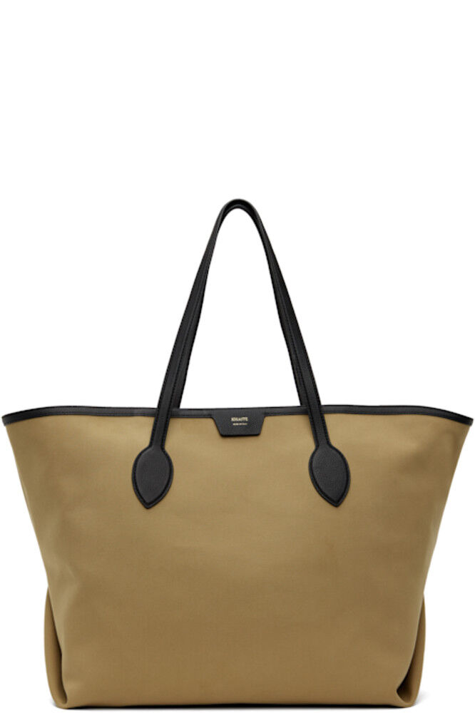 Сумка-тоут «Амалия» серо-коричневого цвета KHAITE 
Сумка-тоут «Амалия» серо-коричневого цвета KHAITE