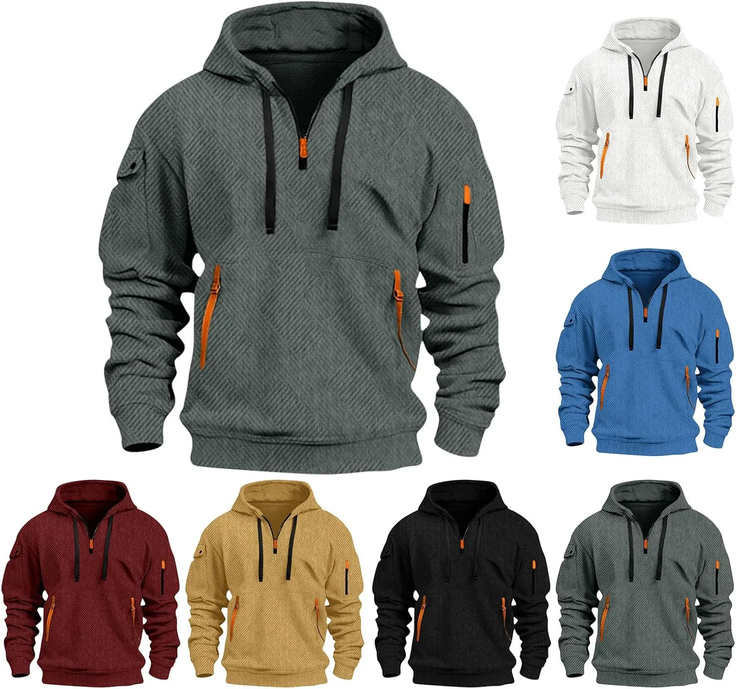 Wankang тактическая толстовка с капюшоном и карманами
Wankang тактическая толстовка с капюшоном и карманами