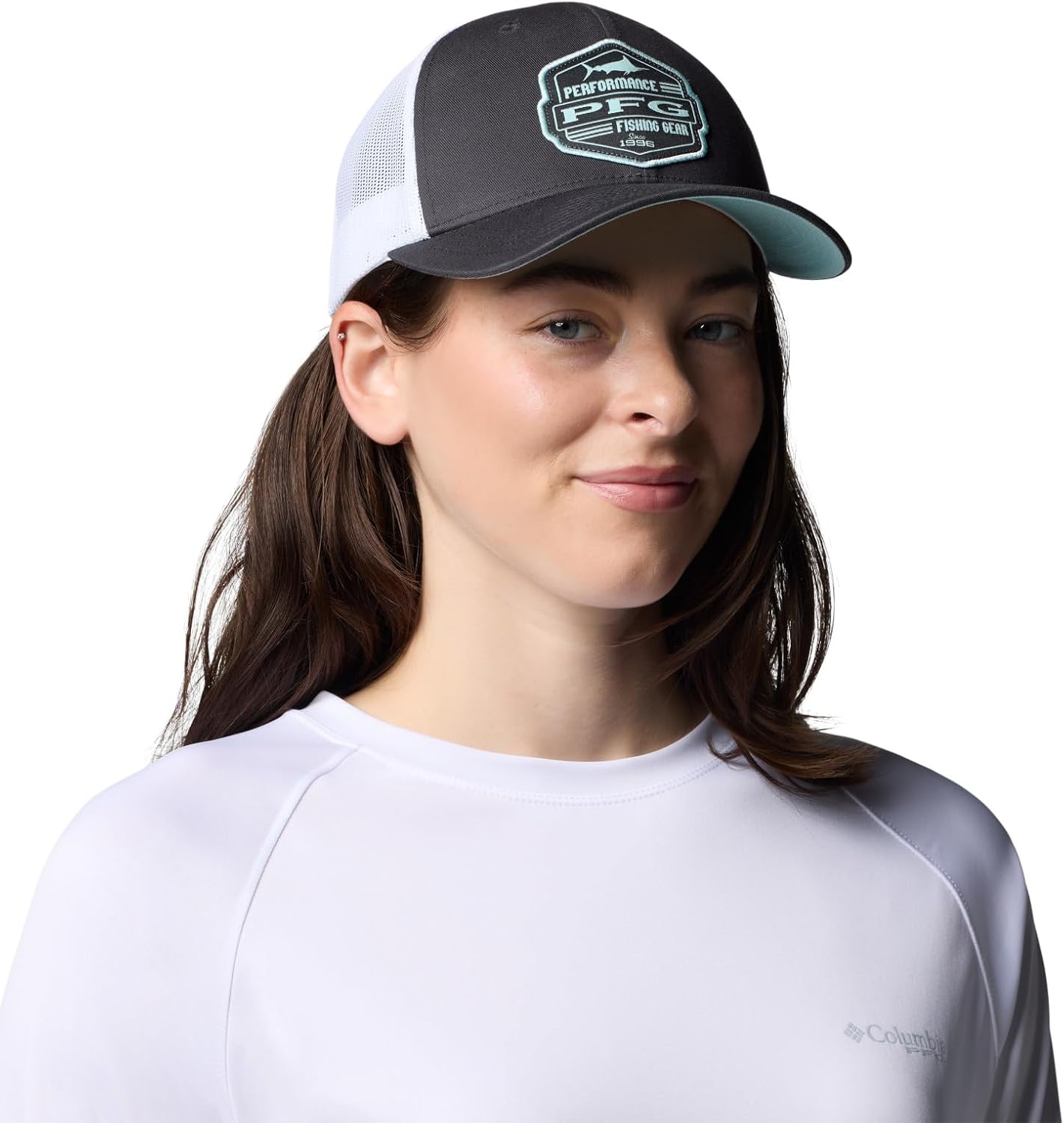 Бейсболка Columbia PFG Mesh, Shark/White/Spray/High Side Marlin
Бейсболка Columbia PFG Mesh, Shark/White/Spray/High Side Marlin