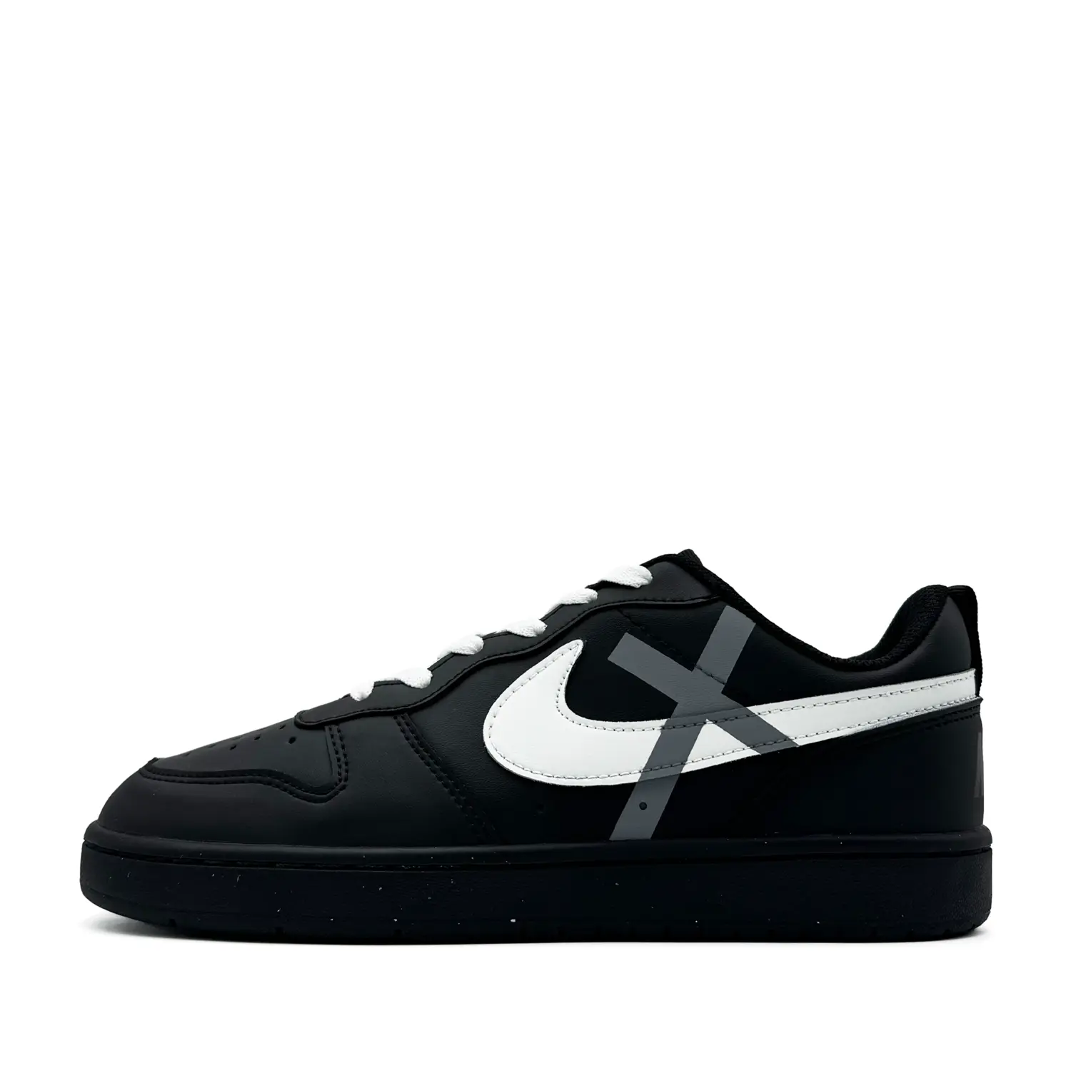 Nike Кроссовки для скейтбординга Court Borough Ash Slip Resistant низкие черный белый серый детские
Nike Кроссовки для скейтбординга Court Borough Ash Slip Resistant низкие черный белый серый детские