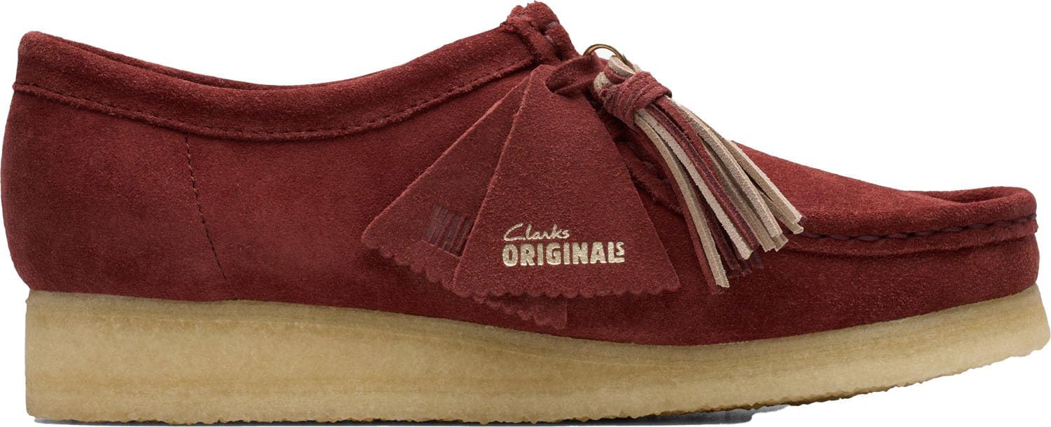 Мужские кроссовки Wallabee от Clarks, темно-красный
Мужские кроссовки Wallabee от Clarks, темно-красный