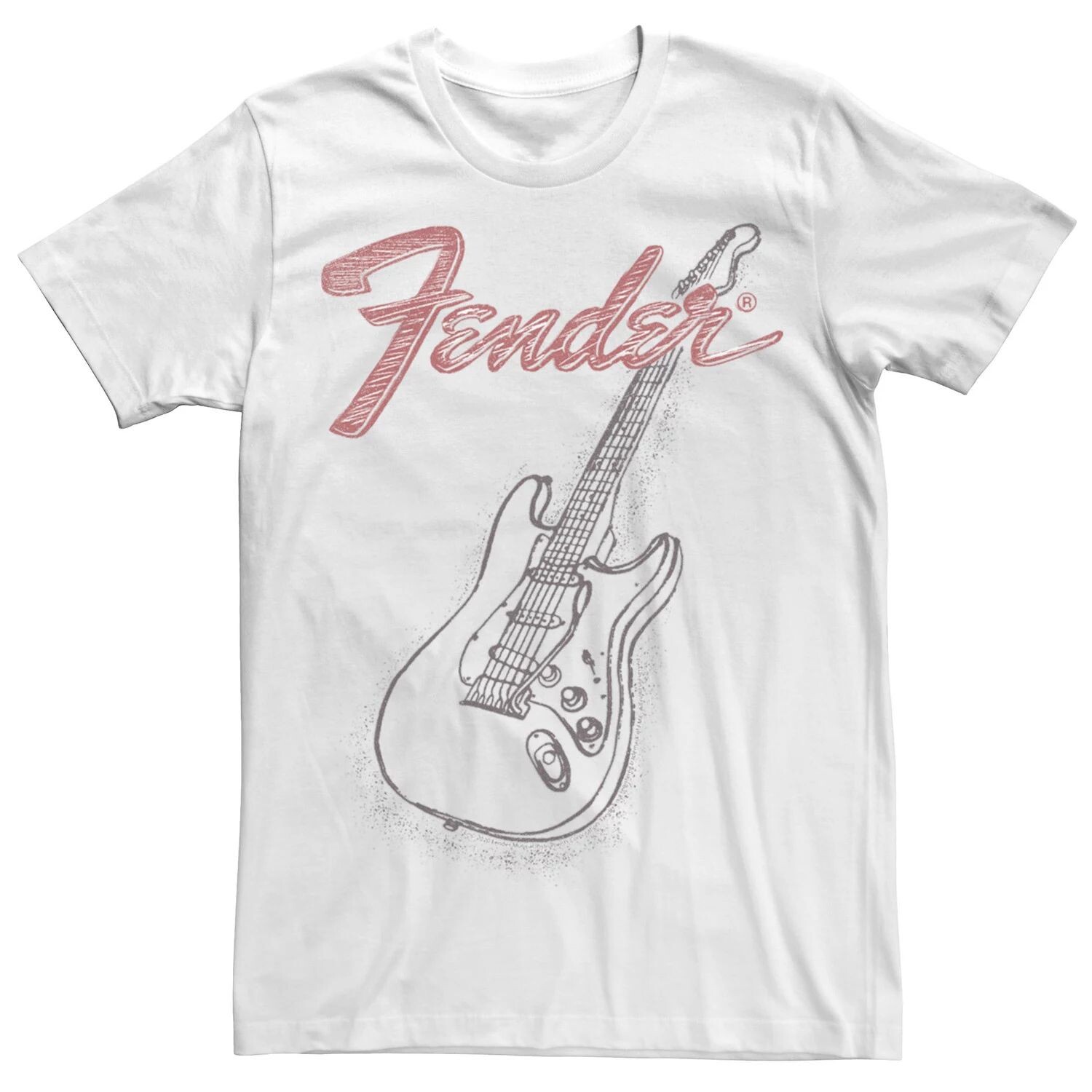 Мужская футболка с логотипом Fender Guitar Sketch Licensed Character
Мужская футболка с логотипом Fender Guitar Sketch Licensed Character