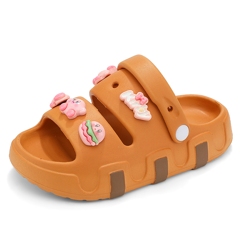 Низкие шлепанцы детские FIRS Kids, коричневый 
Низкие шлепанцы детские FIRS Kids, коричневый