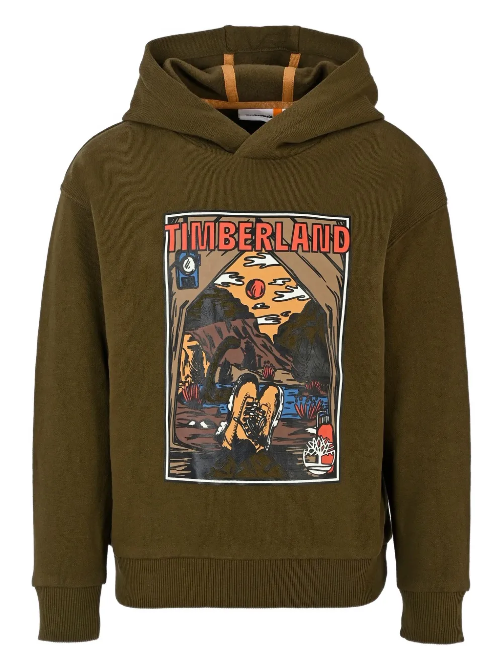 Худи с графичным принтом Timberland Kids, зеленый
Худи с графичным принтом Timberland Kids, зеленый