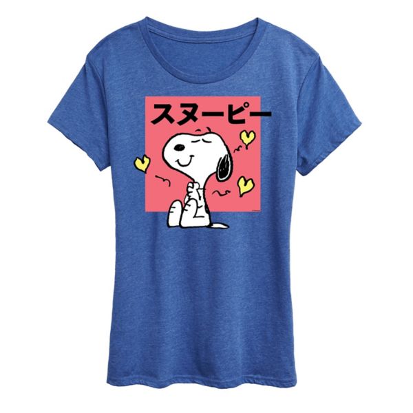 Женская футболка с принтом «Peanuts Tokyo Snoopy Hearts» Licensed Character, синий
Женская футболка с принтом «Peanuts Tokyo Snoopy Hearts» Licensed Character, синий