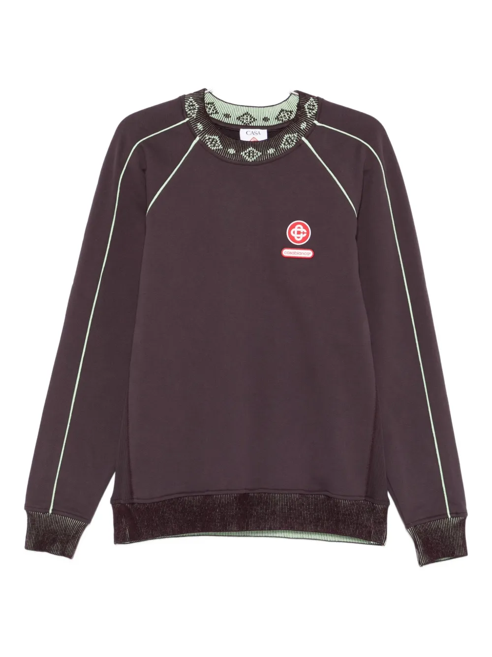 Свитшот с логотипом Casablanca, фиолетовый
Свитшот с логотипом Casablanca, фиолетовый