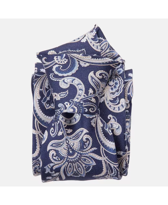 Novara - шелковый галстук с принтом для мужчин Elizabetta, синий
Novara - шелковый галстук с принтом для мужчин Elizabetta, синий