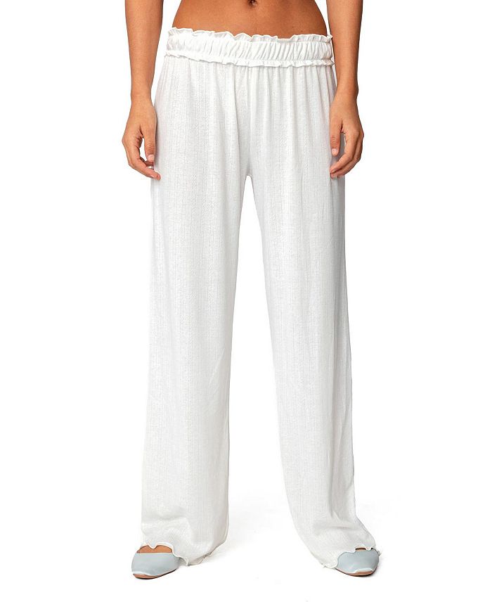 Брюки Sylvia Pointelle Edikted, белый
Брюки Sylvia Pointelle Edikted, белый