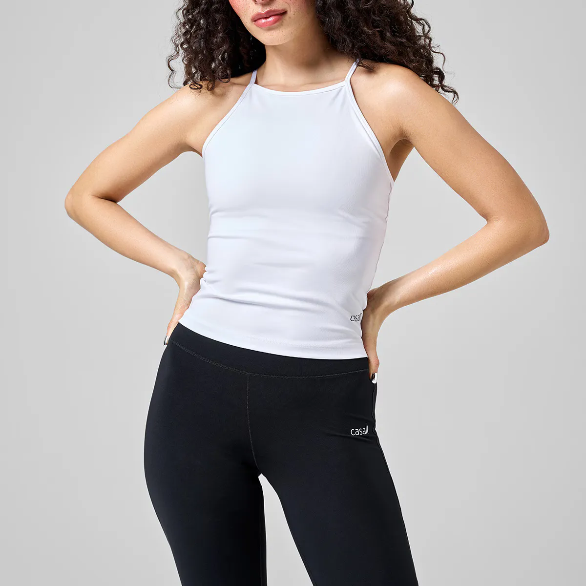 Женская майка с встроенным бюстгальтером на запах Casall, белый
Женская майка с встроенным бюстгальтером на запах Casall, белый