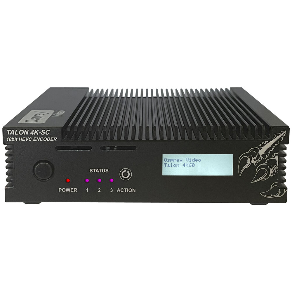 Аппаратный видеокодер Osprey Talon 4K-SC 4K60 12G-SDI/HDMI
Аппаратный видеокодер Osprey Talon 4K-SC 4K60 12G-SDI/HDMI