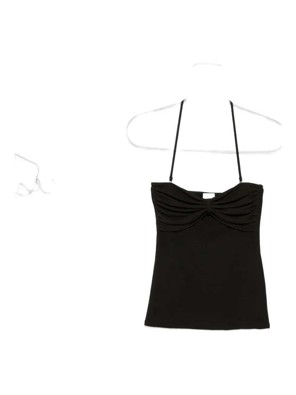 Топ Rissa с вырезом халтер Nanushka, зеленый
Топ Rissa с вырезом халтер Nanushka, зеленый