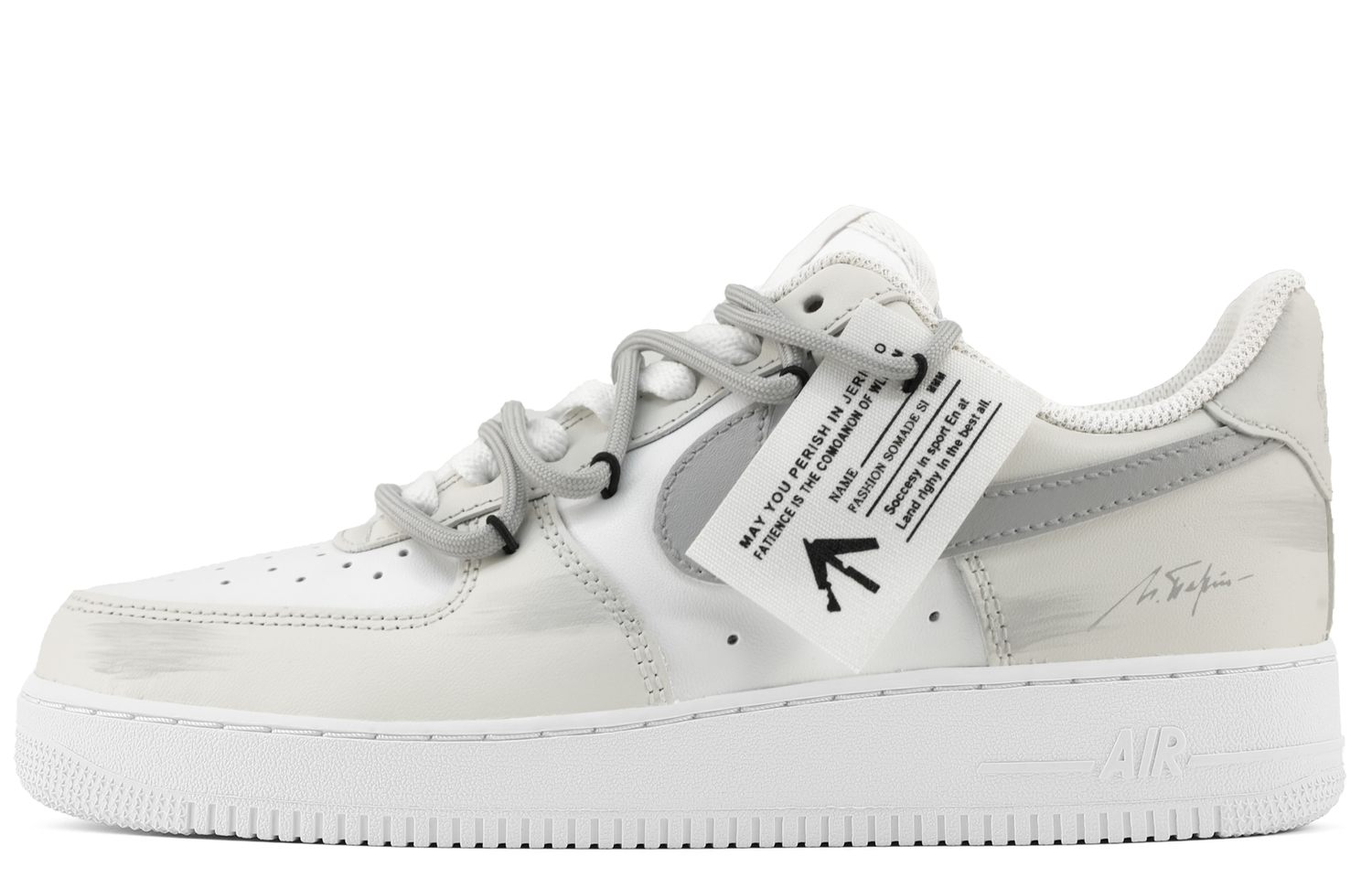 Nike Air Force 1 Abrasion Resistant Height Increasing Low top Skateboard Shoes Unisex Gray White
Nike Air Force 1 Abrasion Resistant Height Increasing Low top Skateboard Shoes Unisex Gray White