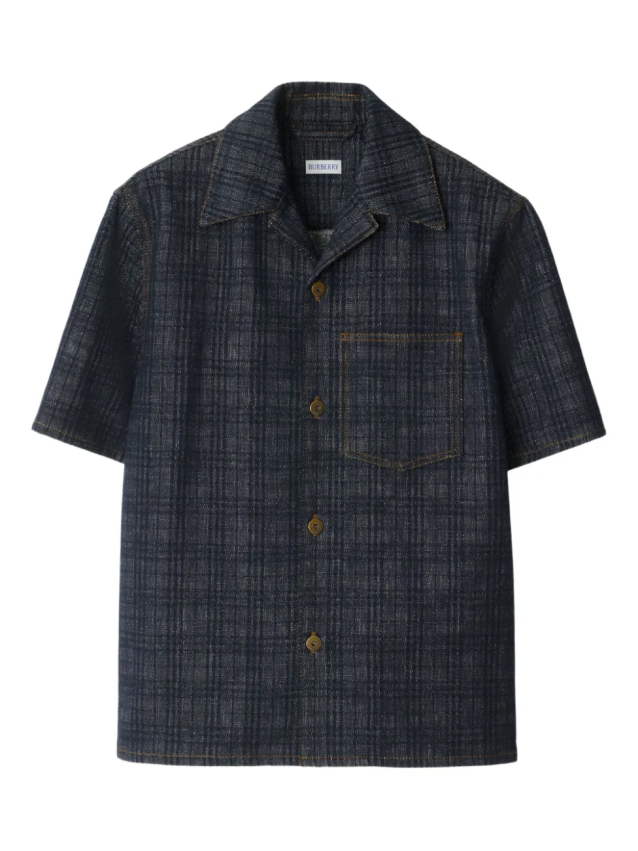 Burberry джинсовая рубашка в клетку, синий
Burberry джинсовая рубашка в клетку, синий