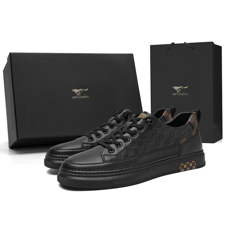 Мужские скейтерские кроссовки SEPTWOLVES низкие черные/черно-коричневые/хаки
Мужские скейтерские кроссовки SEPTWOLVES низкие черные/черно-коричневые/хаки