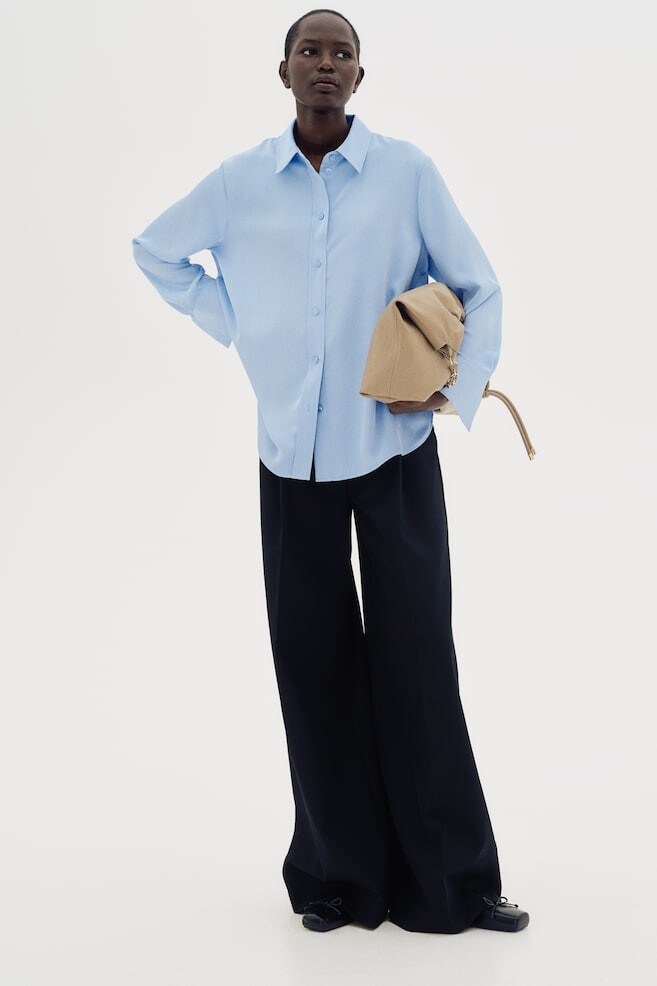 Блуза H&M, голубой
Блуза H&M, голубой