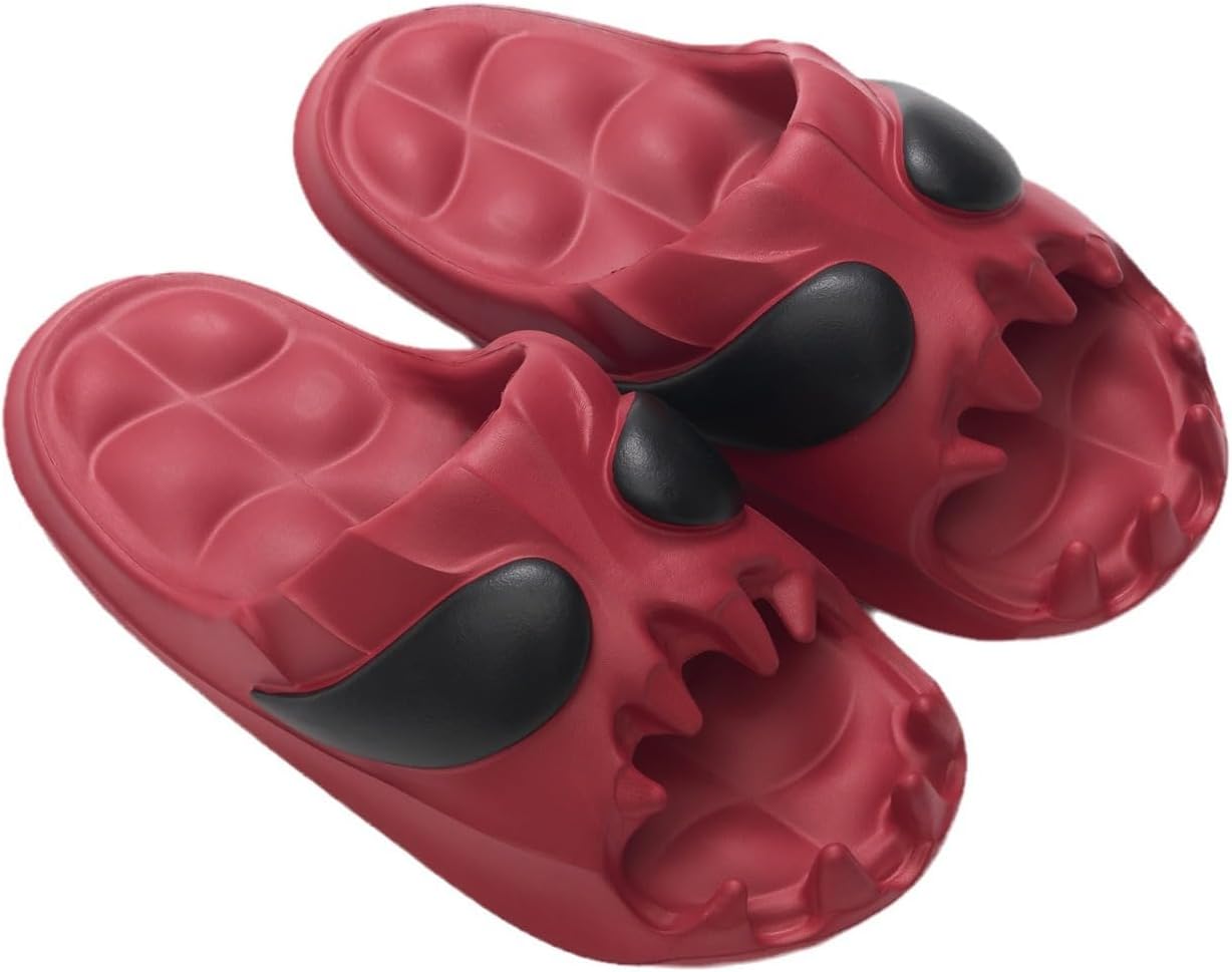 FSwinder Skull Ghost Slides, спортивные сандалии, противоскользящие облачные тапочки для мужчин и женщин, удобные домашние туфли с открытым носком, домашние туфли для открытого пальца, Хэллоуин Skull Slides, толстые мягкие туфли для душа, красны...
FSwinder Skull Ghost Slides, спортивные сандалии, противоскользящие облачные тапочки для мужчин и женщин, удобные домашние туфли с открытым носком, домашние туфли для открытого пальца, Хэллоуин Skull Slides, толстые мягкие туфли для душа, красны...