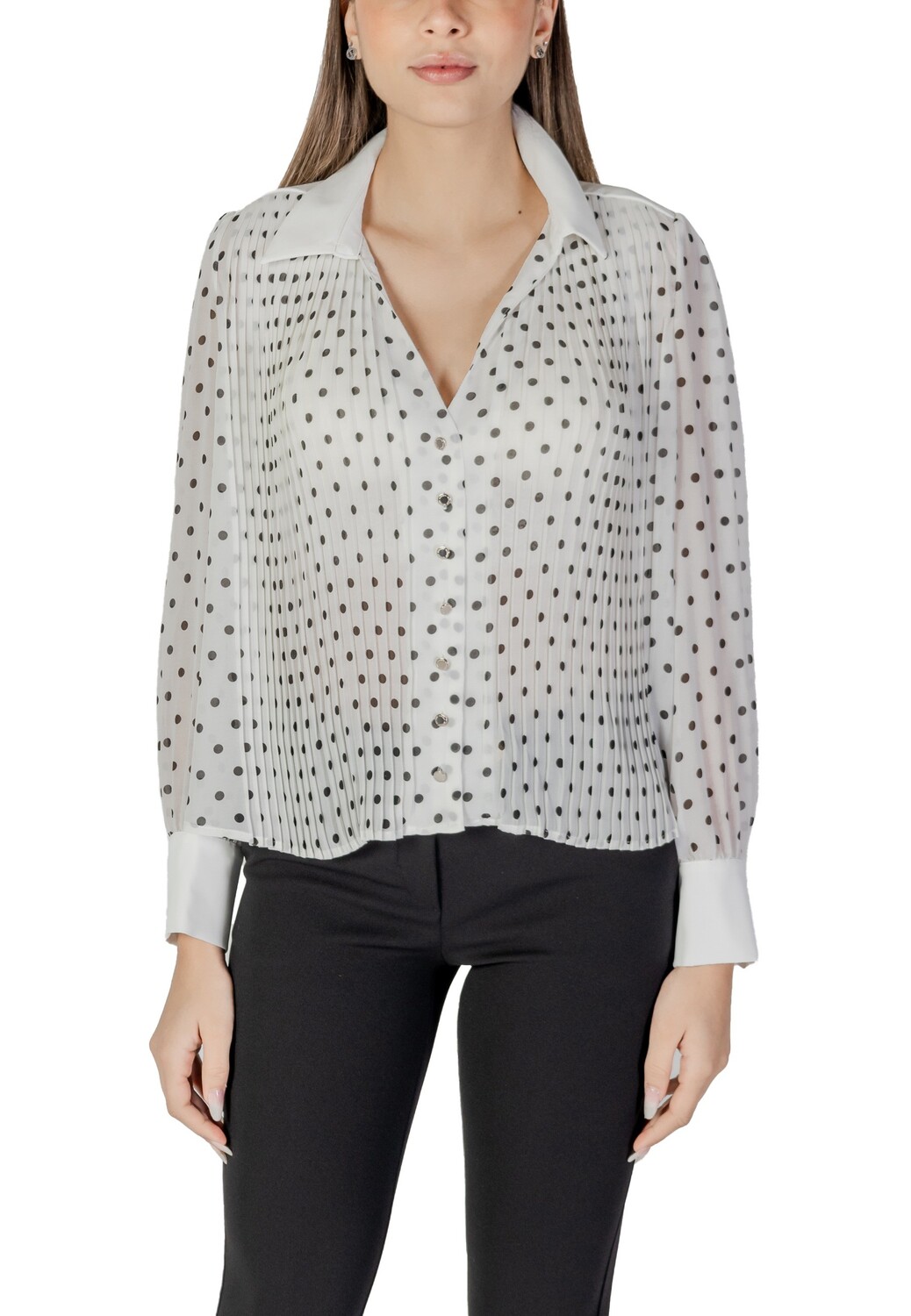 Блуза Morgan Lane в горошек, белый
Блуза Morgan Lane в горошек, белый