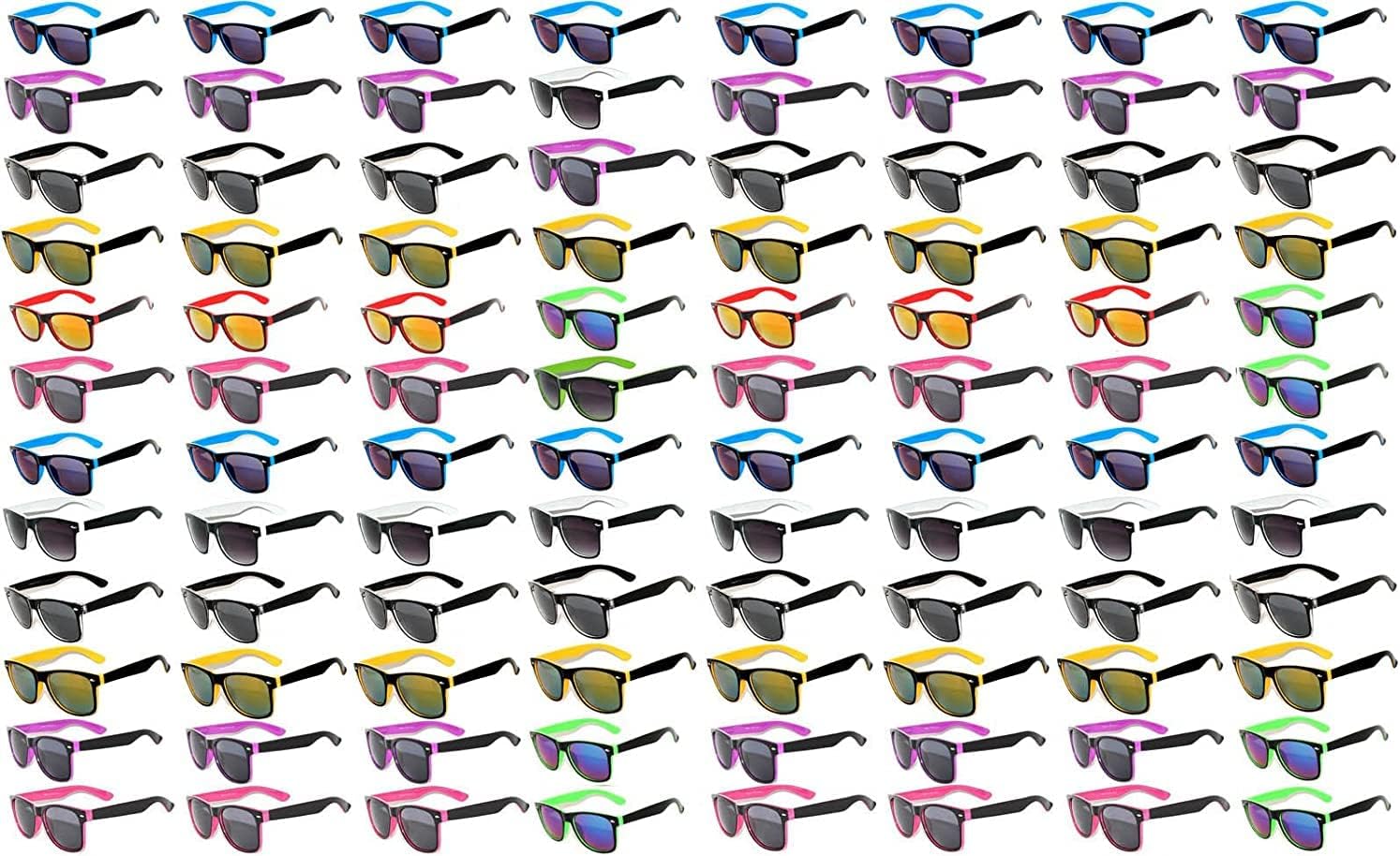 Оптовая партия очков, 96 штук в коробке. Модные солнцезащитные очки с оправой разных цветов. Солнцезащитные очки оптом - оптовая продажа очков для вечеринок, товары для вечеринок OWL
Оптовая партия очков, 96 штук в коробке. Модные солнцезащитные очки с оправой разных цветов. Солнцезащитные очки оптом - оптовая продажа очков для вечеринок, товары для вечеринок OWL