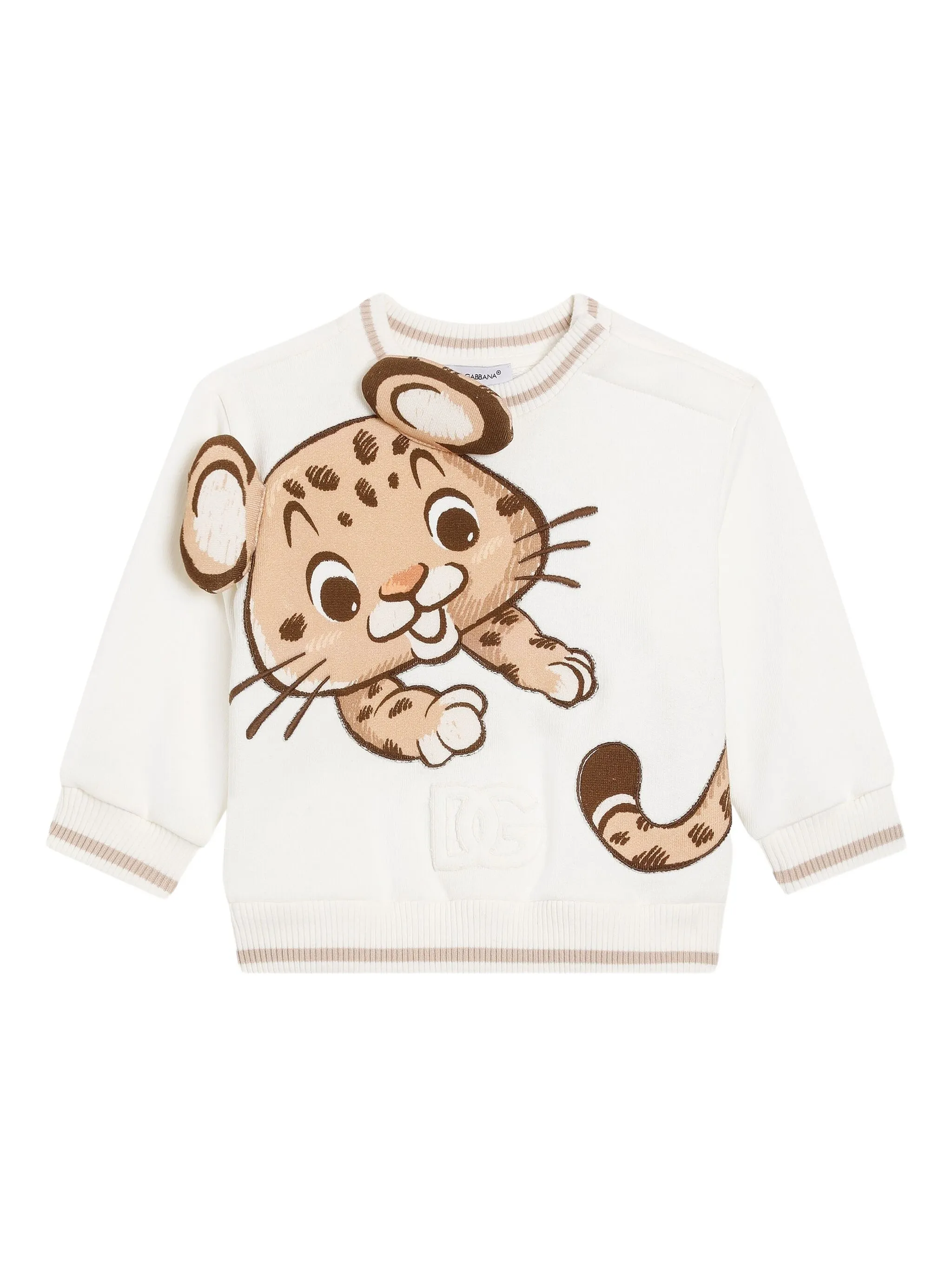 Толстовка с леопардовым принтом Dolce & Gabbana Kids, белый
Толстовка с леопардовым принтом Dolce & Gabbana Kids, белый