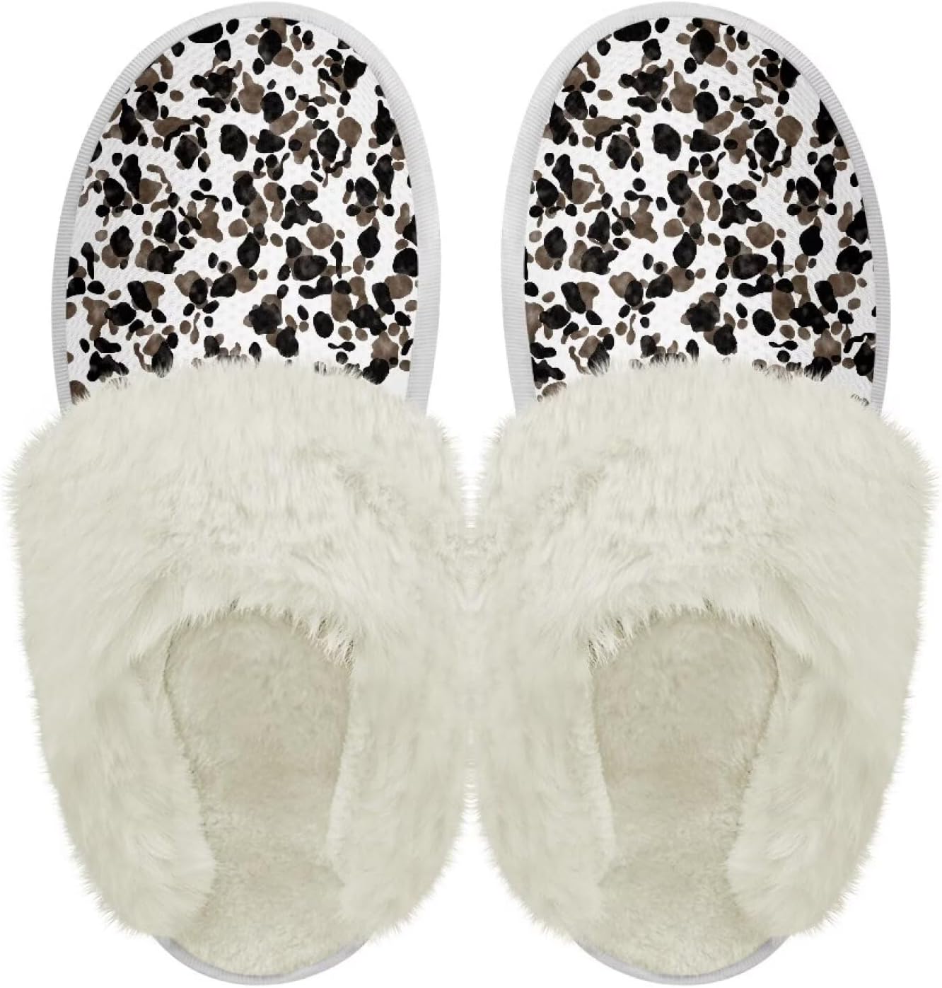 Хлопковые тапочки с пушистыми краями, домашние тапочки для дома и улицы, хлопковые тапочки унисекс Pjheqoxe, Cow Pattern
Хлопковые тапочки с пушистыми краями, домашние тапочки для дома и улицы, хлопковые тапочки унисекс Pjheqoxe, Cow Pattern