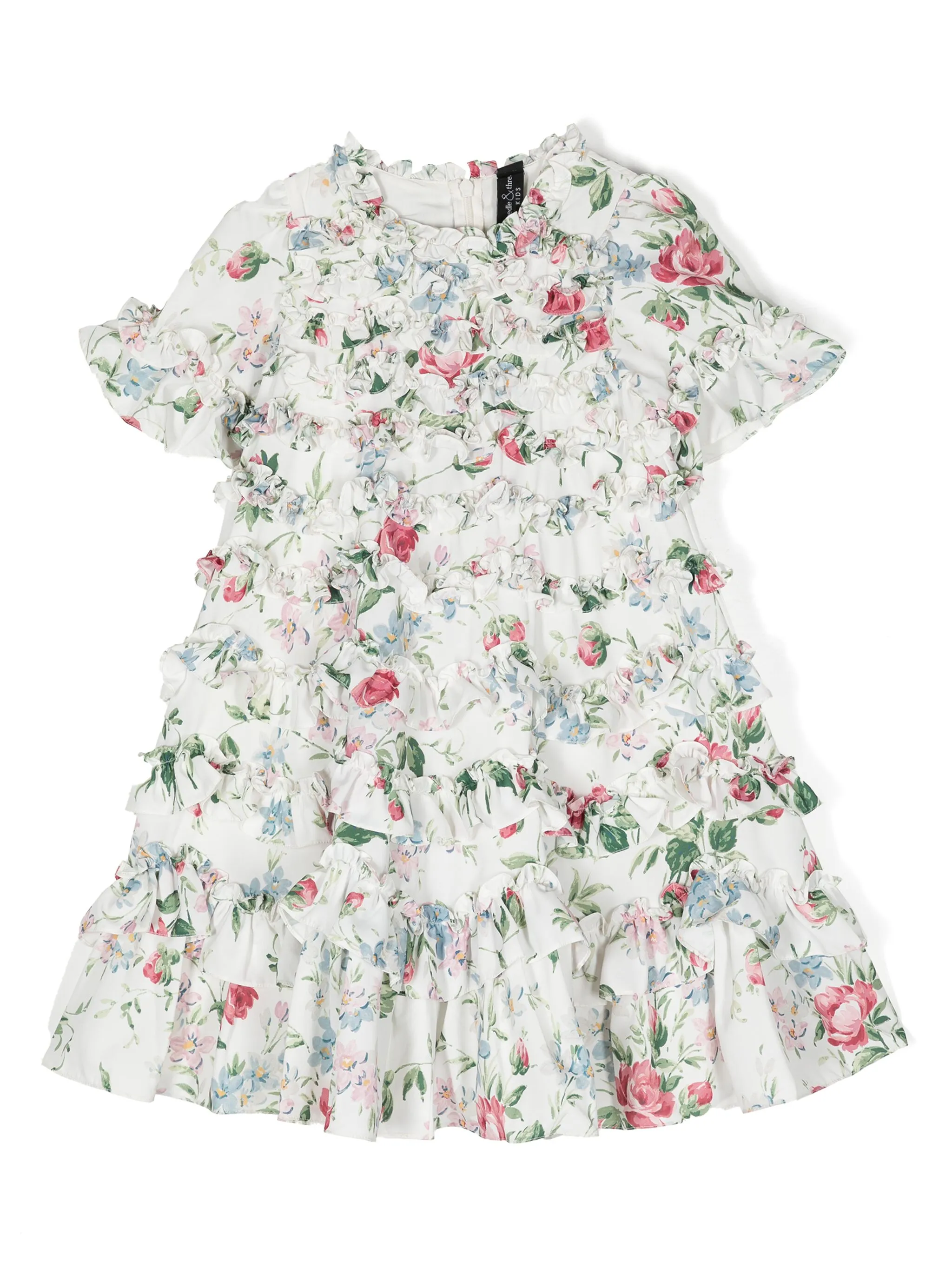 Платье Floral Fantasy с оборками Needle & Thread Kids, белый
Платье Floral Fantasy с оборками Needle & Thread Kids, белый