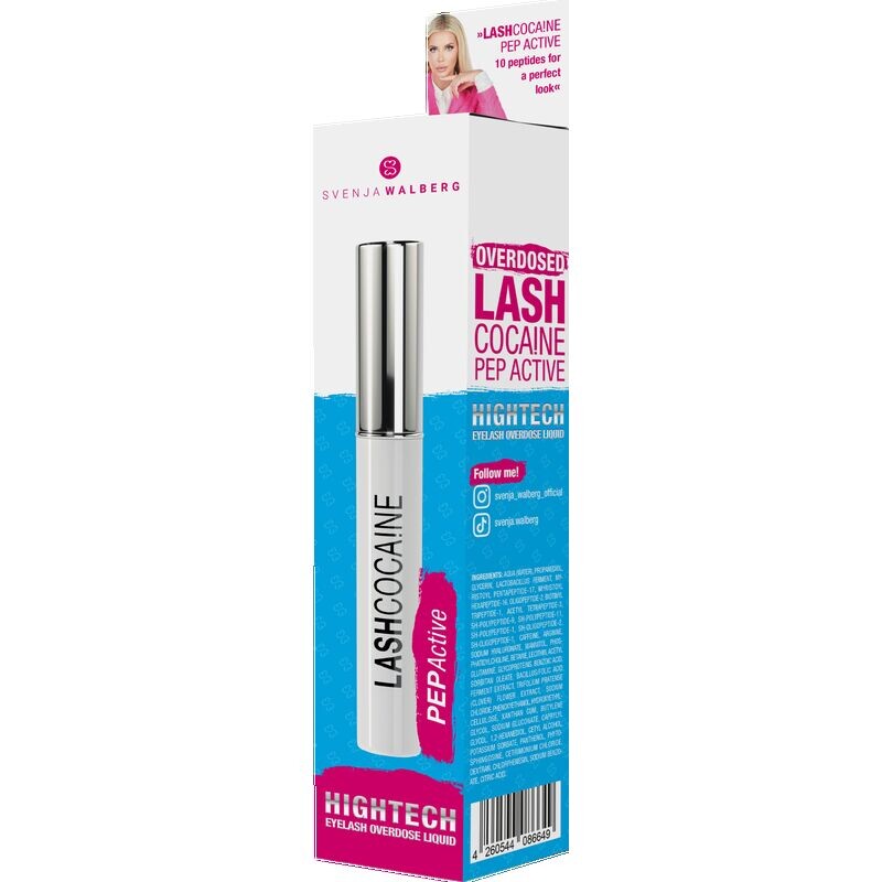 Lashcocaine Pep Active сыворотка для ресниц Svenja Walberg, 3,5 ml
Lashcocaine Pep Active сыворотка для ресниц Svenja Walberg, 3,5 ml