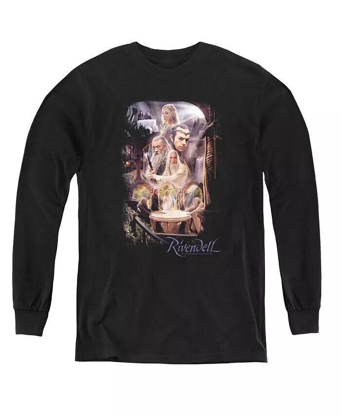 Свитшот с длинным рукавом Rivendell для мальчиков и подростков The Hobbit, черный
Свитшот с длинным рукавом Rivendell для мальчиков и подростков The Hobbit, черный