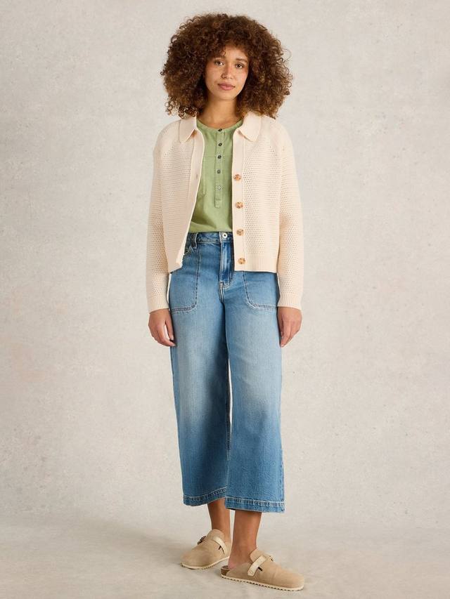 Чатерли - плотный хлопчатобумажный кардиган White Stuff, цвет Natural White
Чатерли - плотный хлопчатобумажный кардиган White Stuff, цвет Natural White