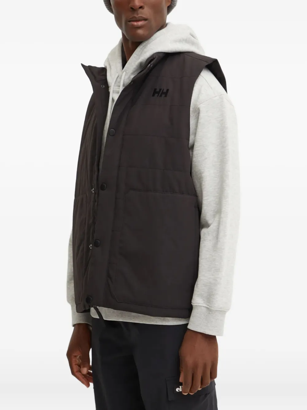 Стеганый жилет с капюшоном Helly Hansen, черный
Стеганый жилет с капюшоном Helly Hansen, черный