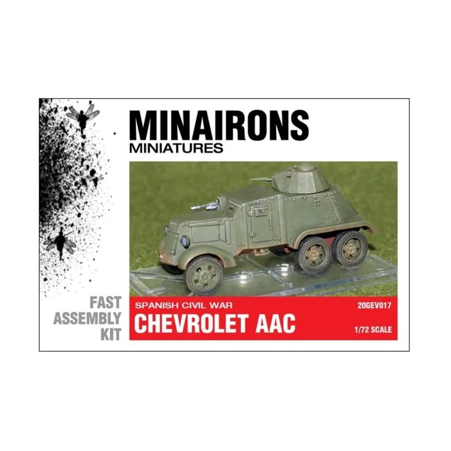 Шевроле ААС, Spanish Civil War - Vehicles (1:72)
Шевроле ААС, Spanish Civil War - Vehicles (1:72)