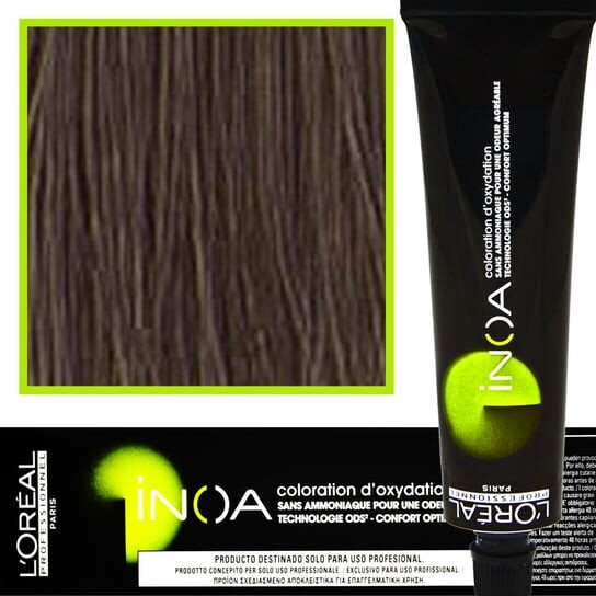 Лореаль, Иноа, Краска для волос 6.1 Темно-пепельный блондин, L'Oréal Professionnel
Лореаль, Иноа, Краска для волос 6.1 Темно-пепельный блондин, L'Oréal Professionnel