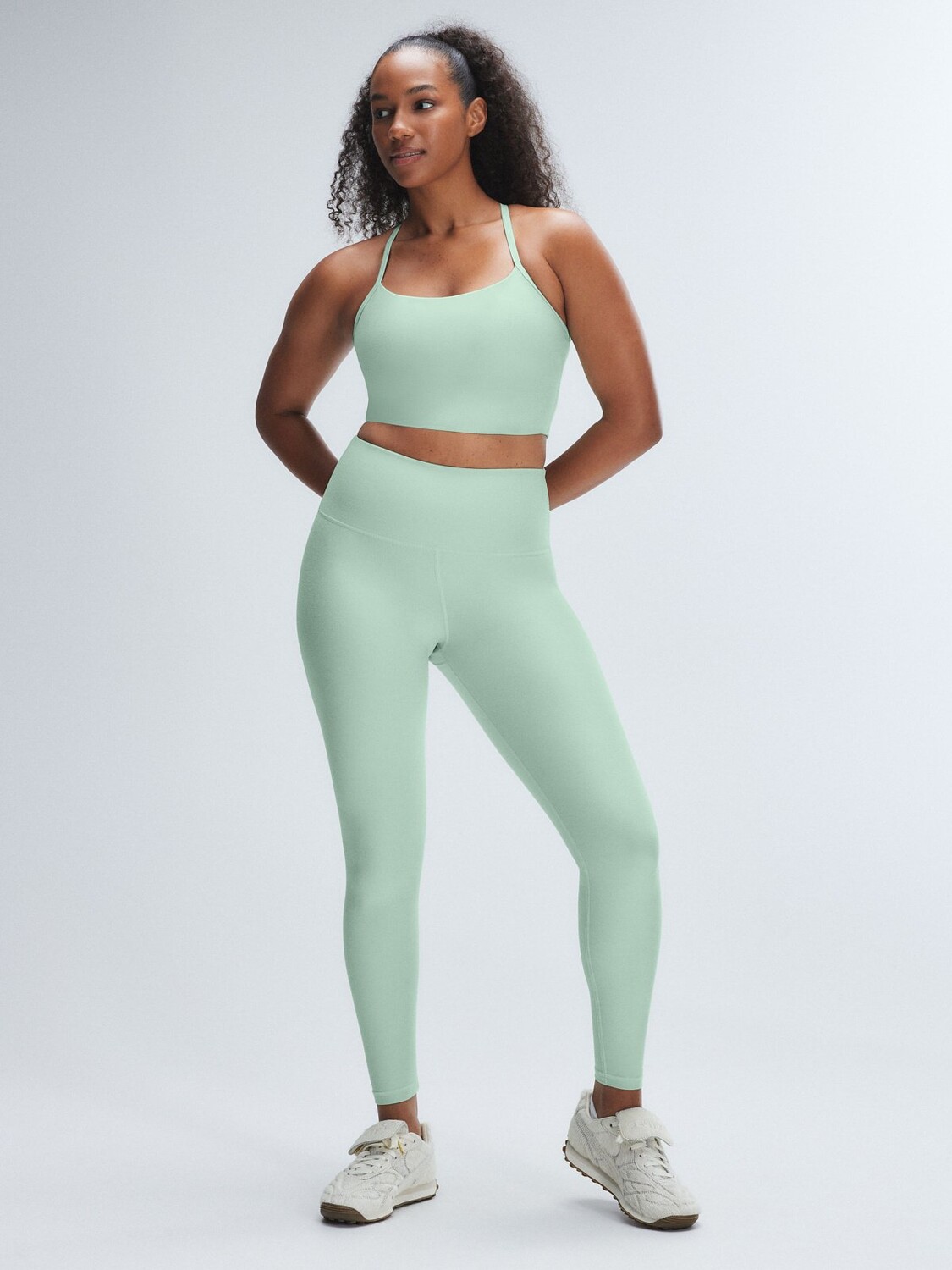 Леггинсы Savage X Fenty Supple Flex High-Waist, цвет Mojito Green/Angel White Heather
Леггинсы Savage X Fenty Supple Flex High-Waist, цвет Mojito Green/Angel White Heather