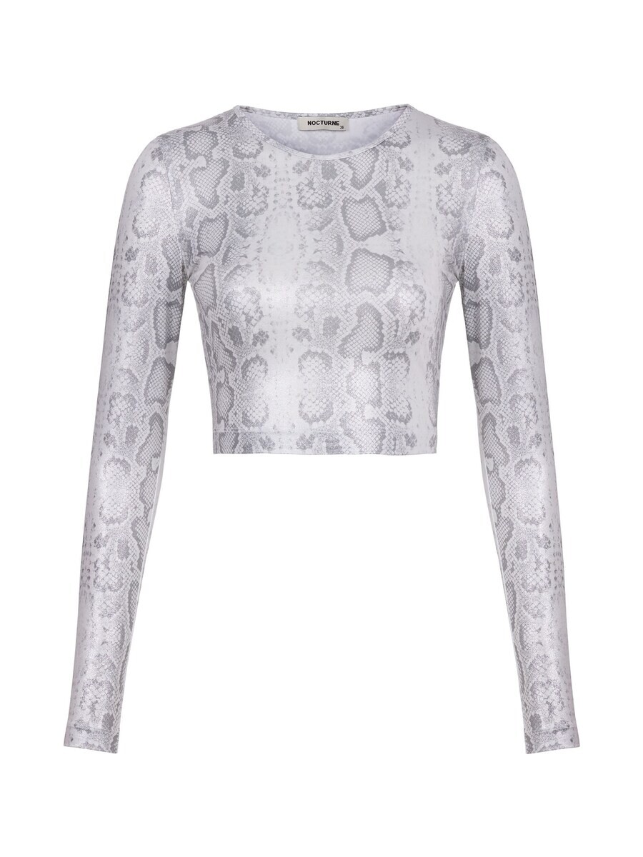 Лонгслив Nocturne, серебряный
Лонгслив Nocturne, серебряный