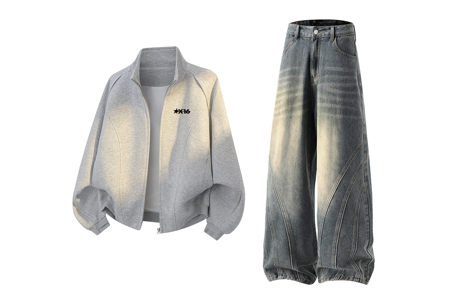 Повседневная спортивная одежда Unisex с лацканом Lapel Moderate X1617, белый heather серый top+синий pants
Повседневная спортивная одежда Unisex с лацканом Lapel Moderate X1617, белый heather серый top+синий pants