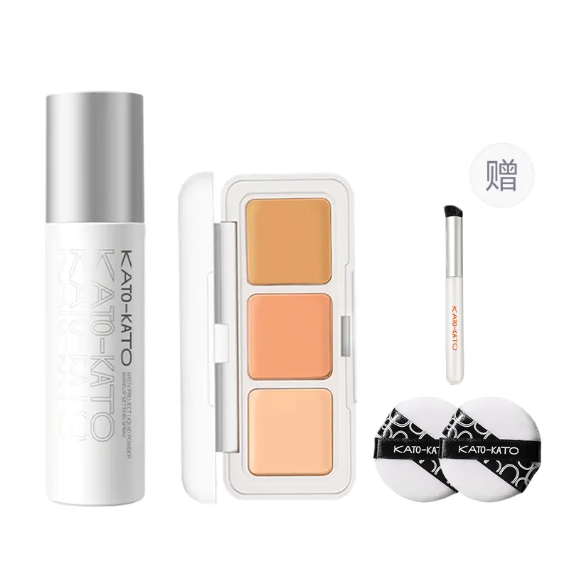 Спрей для фиксации макияжа kato + триконсилер tricolor cheese набор для макияжа маскировка и коррекция тона кожи фиксация KATO-KATO
Спрей для фиксации макияжа kato + триконсилер tricolor cheese набор для макияжа маскировка и коррекция тона кожи фиксация KATO-KATO