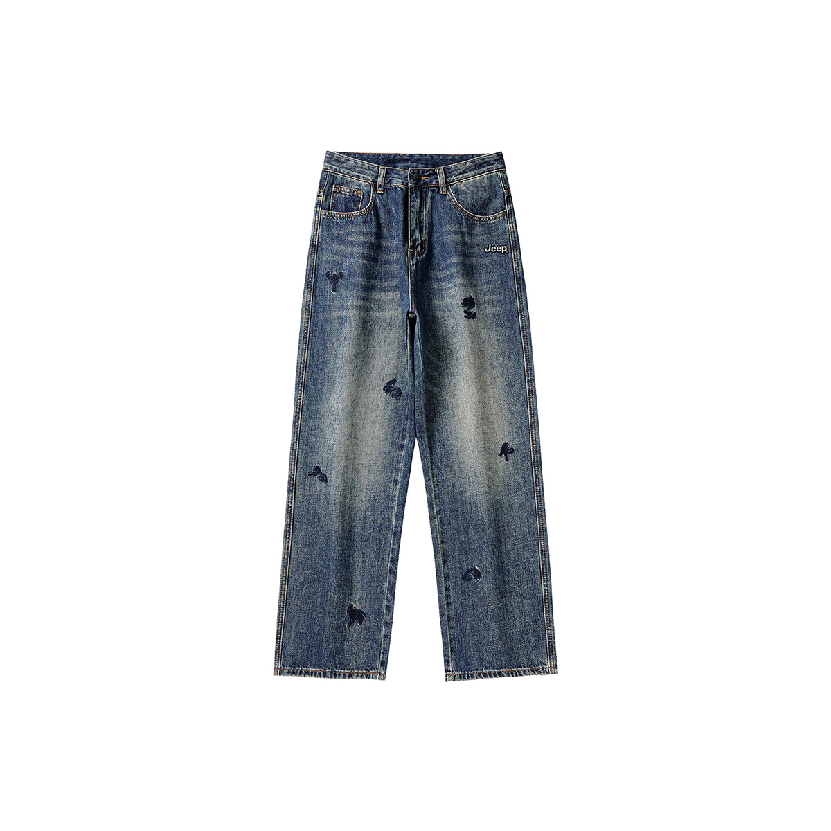 Джинсы Unisex Moderate Straight Fit Jeep, черный
Джинсы Unisex Moderate Straight Fit Jeep, черный