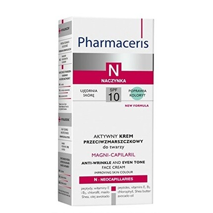 Eris Pharmaceris N MAGNI-CAPILARIL Активный крем против морщин с SPF10
Eris Pharmaceris N MAGNI-CAPILARIL Активный крем против морщин с SPF10