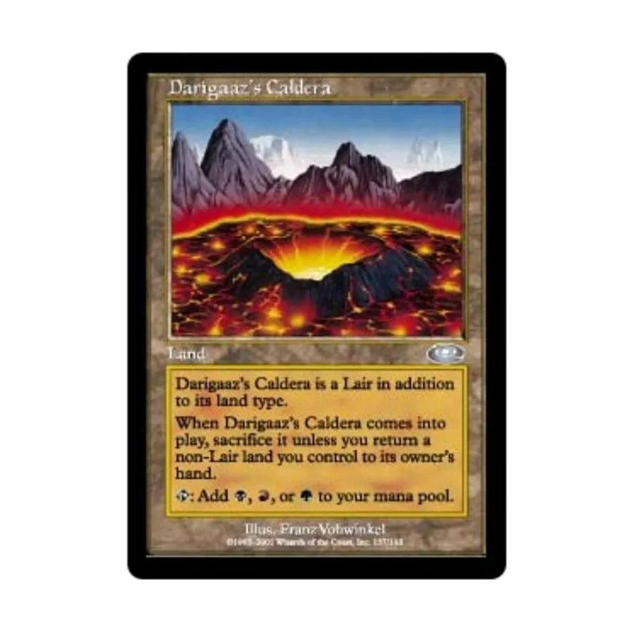 CCG Кальдера Даригааза (U), MTG - Planeshift
CCG Кальдера Даригааза (U), MTG - Planeshift