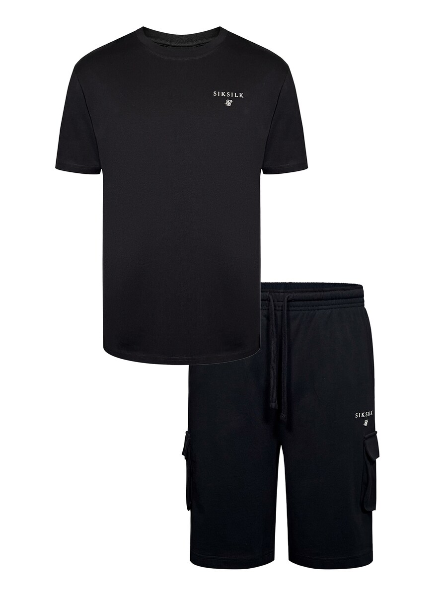 Обычные брюки SikSilk, черный
Обычные брюки SikSilk, черный