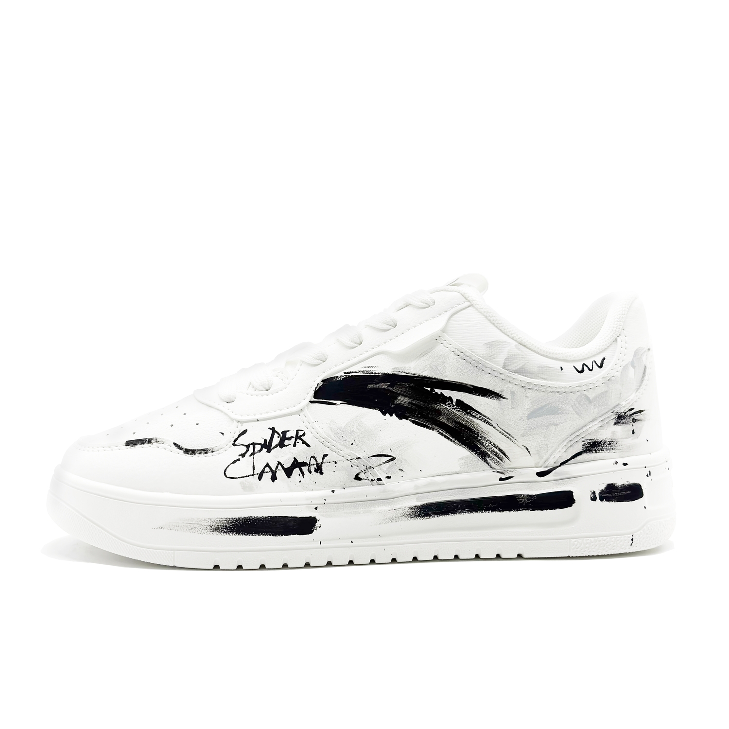 Мужские низкие скейтбордные кроссовки с износостойкой амортизацией Anta, черный белый
Мужские низкие скейтбордные кроссовки с износостойкой амортизацией Anta, черный белый