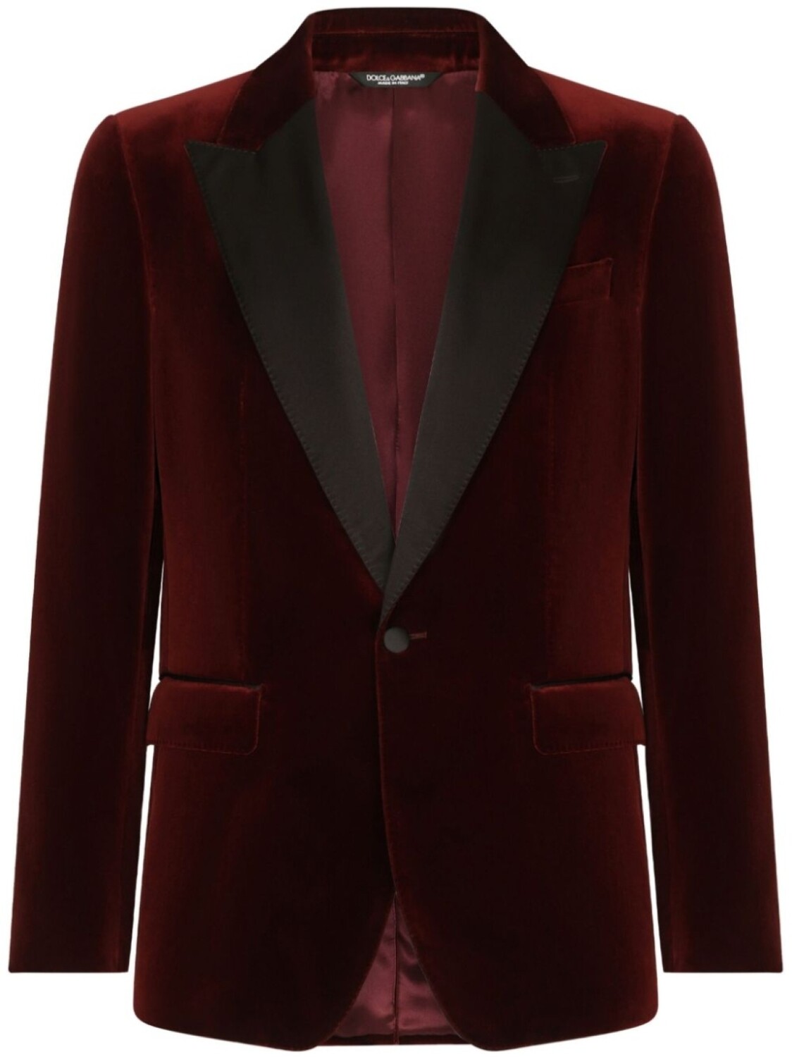 Dolce & Gabbana однобортный бархатный пиджак, красный
Dolce & Gabbana однобортный бархатный пиджак, красный