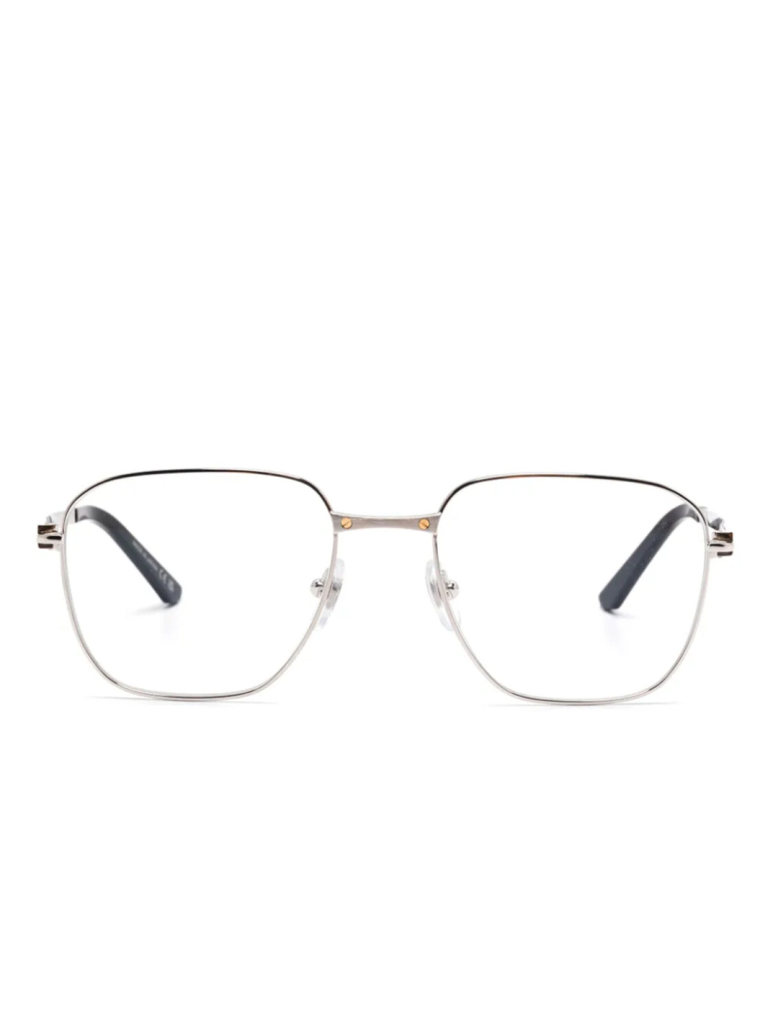 Cartier Eyewear очки в квадратной оправе, серебряный
Cartier Eyewear очки в квадратной оправе, серебряный