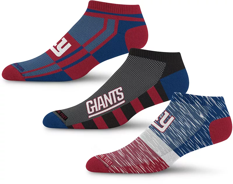 Набор из 3 носков для взрослых New York Giants Streak Strike для босых ног For Bare Feet
Набор из 3 носков для взрослых New York Giants Streak Strike для босых ног For Bare Feet