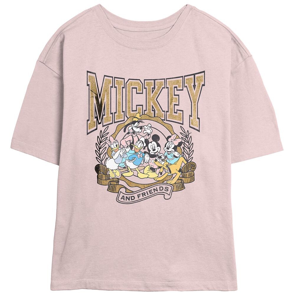 Детская футболка Disney's Mickey and Friends' Crest Skimmer с рисунком, цвет Blush
Детская футболка Disney's Mickey and Friends' Crest Skimmer с рисунком, цвет Blush
