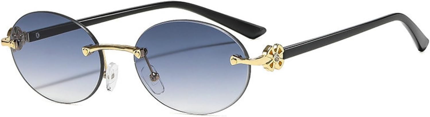 Солнцезащитные очки Willochra в стиле ретро, модные овальные, женские и мужские, без оправы, в стиле 90-х, маленькие, круглые, в металлической оправе, со стразами, защита от ультрафиолета UV400, C5
Солнцезащитные очки Willochra в стиле ретро, модные овальные, женские и мужские, без оправы, в стиле 90-х, маленькие, круглые, в металлической оправе, со стразами, защита от ультрафиолета UV400, C5