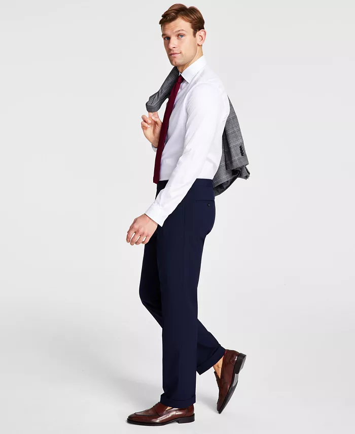 Мужские классические брюки со складками Michael Kors, синий
Мужские классические брюки со складками Michael Kors, синий