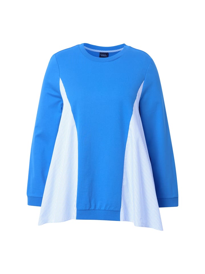 Толстовка Ulla Popken, цвет pfauenblau 
Толстовка Ulla Popken, цвет pfauenblau